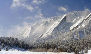 Flatirons in winter